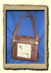 Mahogany Cowhide Bag