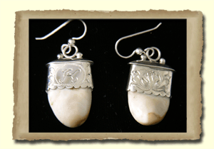 Elk Ivory Earrings