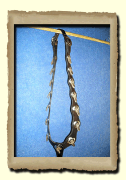 Silver mounted historic martingale